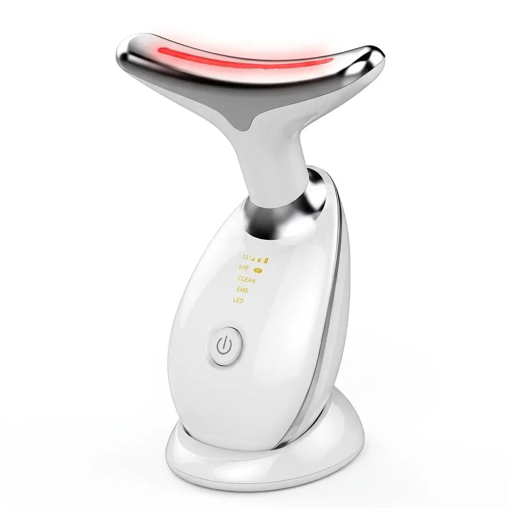 Appareil de massage EMS pour le visage et le cou, Lifting thermique & Micro-courant - Tanéon