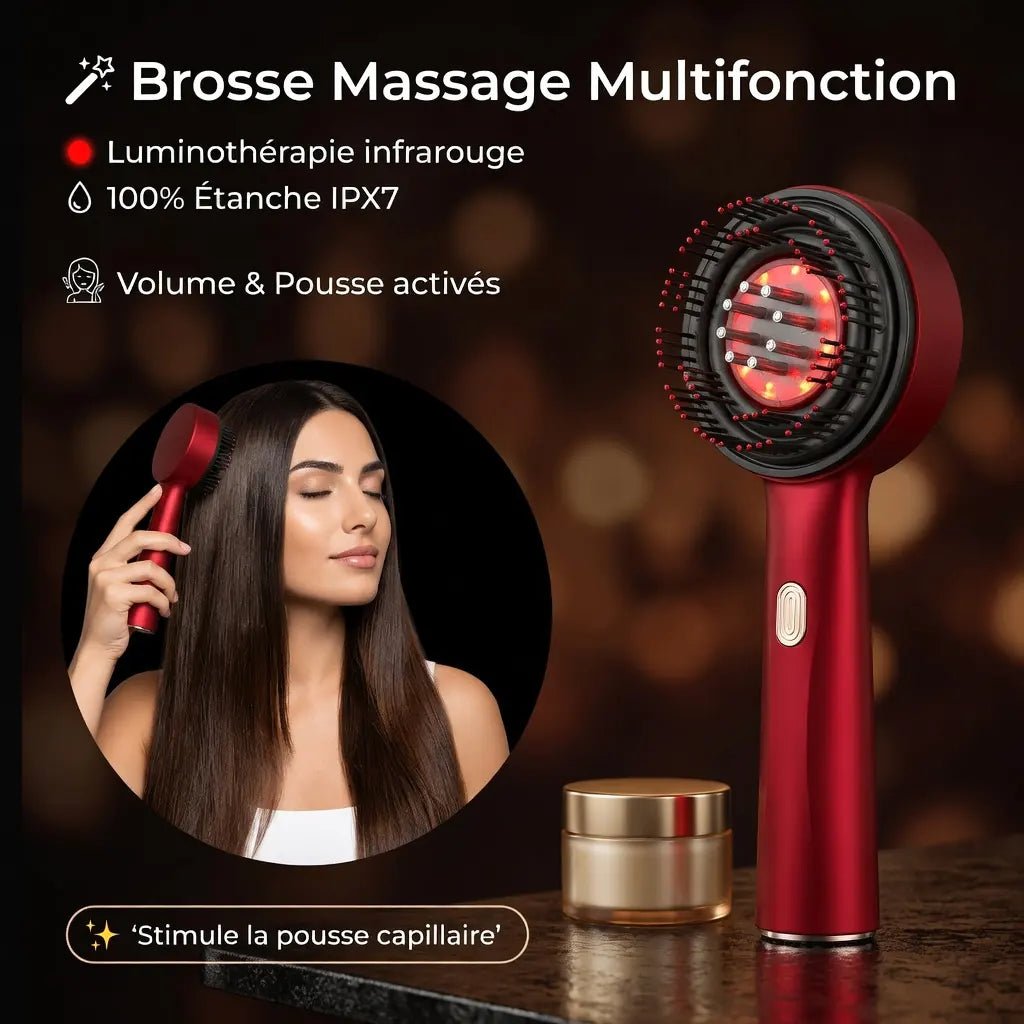 La brosse qui fait enfin pénétrer ton huile de ricin jusqu'à la racine - Tanéon