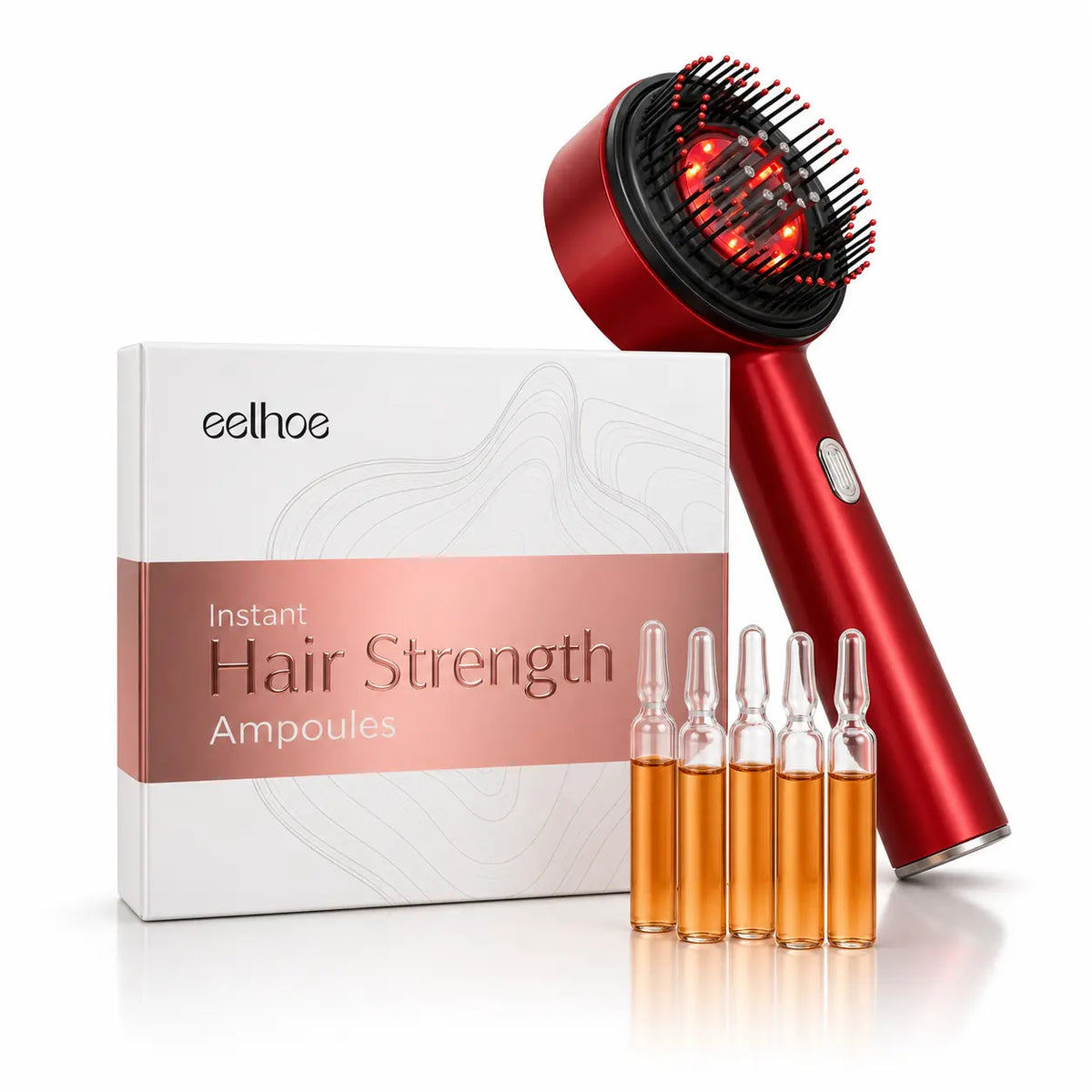 Pack Routine Repousse — Brosse Massante LED + Sérum Repousse